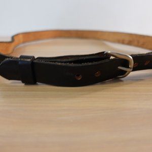 Belt Mens Black Leather Buckle 38 Punk Rock Gothic Hip Hop Love Dad Dragon‎ Logo